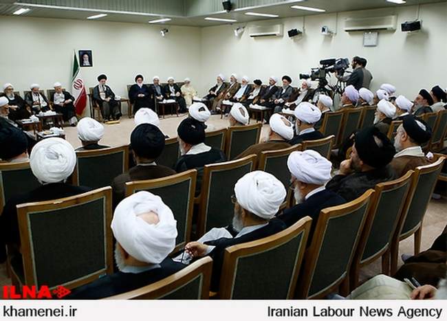 اعضای مجلس خبرگان رهبری صبح امروز با رهبر انقلاب اسلامی دیدار کردند