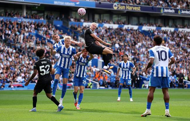 گزارش تصویری دیدار برایتون و منچسترسیتی