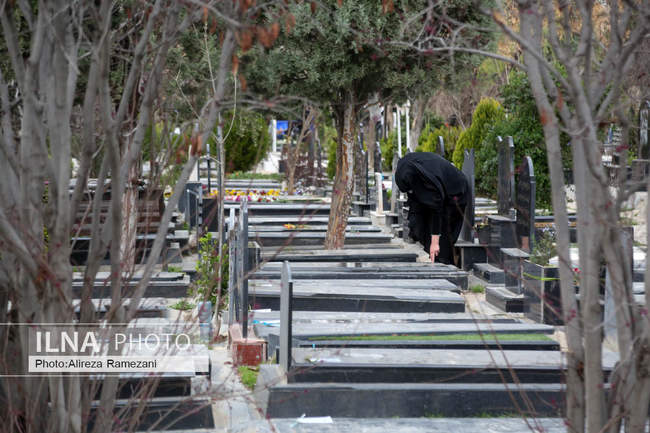 آخرین پنجشنبه سال در بهشت زهرا (س)