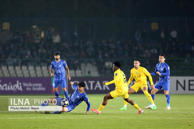 دیدار تیم ‌های فوتبال استقلال ایران و الوصل امارات