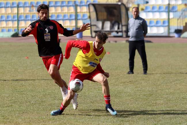 گزارش تصویری تمرین پرسپولیس/ جدیت برانکو برای انجام درست تمرینات