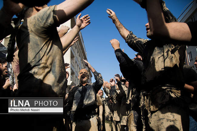 عزاداری لرستانی‎های مقیم‌ تهران در روز عاشورا
