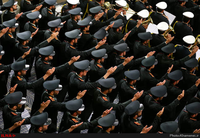 دیدار فرماندهان نیروی انتظامی با فرمانده کل قوا