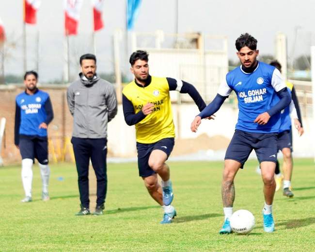 گزارش تصویری از تمرینات گل گهر سیرجان