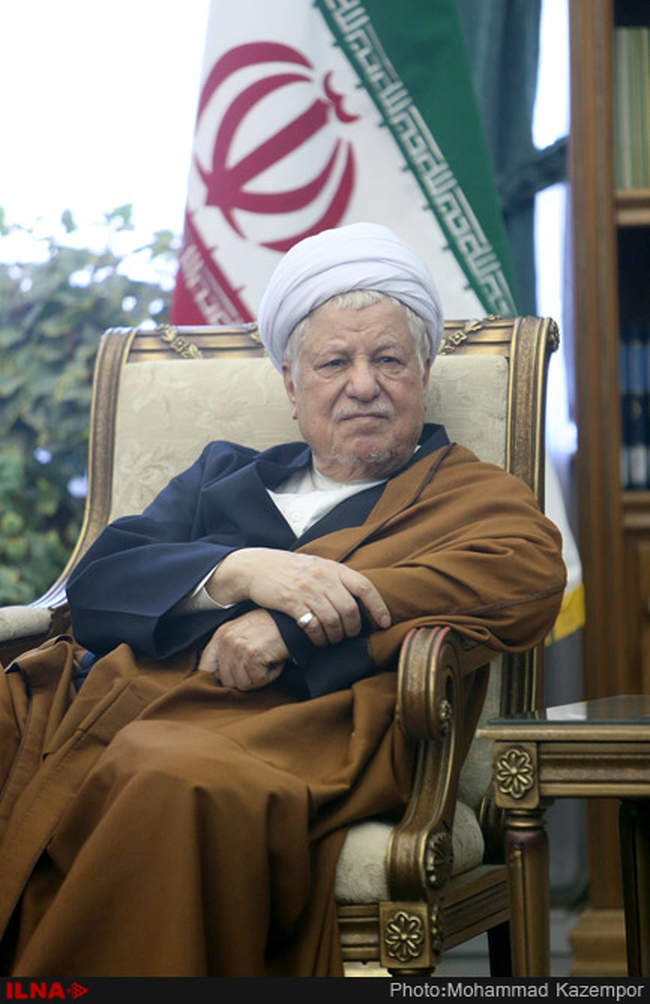 دیدار اعضای دفتر سیاسی حزب اسلامی کار با آیت‌الله هاشمی رفسنجانی