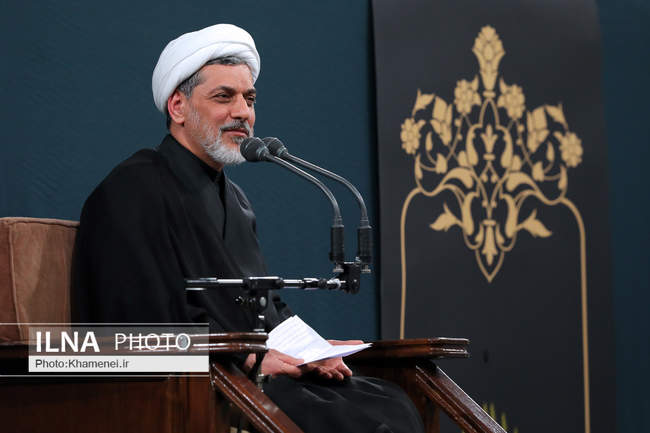 عزاداری شب شهادت حضرت فاطمه زهرا (س) با حضور مقام معظم رهبری