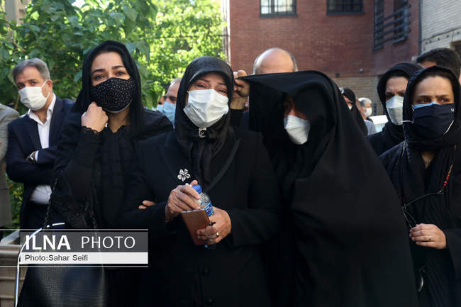 مراسم تشییع مرحوم «اکبر ترکان»