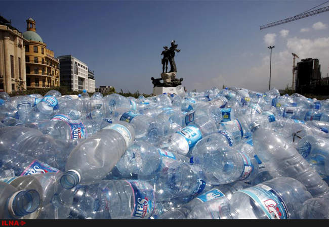 بیروت رودخانه ای از زباله