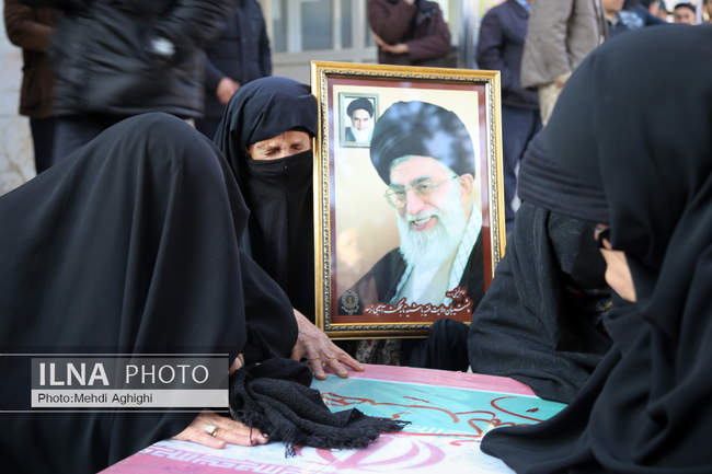 تشییع پیکر مطهرشهیدگمنام در قوچان برگزار شد 