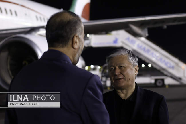 ورود امیرعبداللهیان به سمرقند برای شرکت در چهارمین نشست همسایگان اف