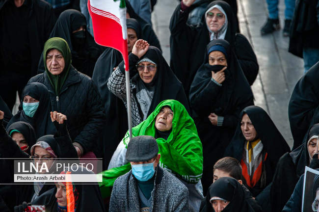 مراسم بزرگداشت ۹ دی در میدان امام حسین(ع) تهران