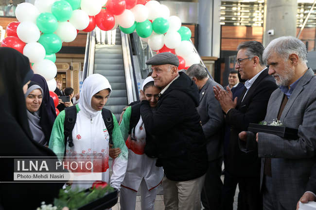 بازگشت کاروان ایران از بازی‌های پاراآسیایی جوانان (گزارش تصویری)