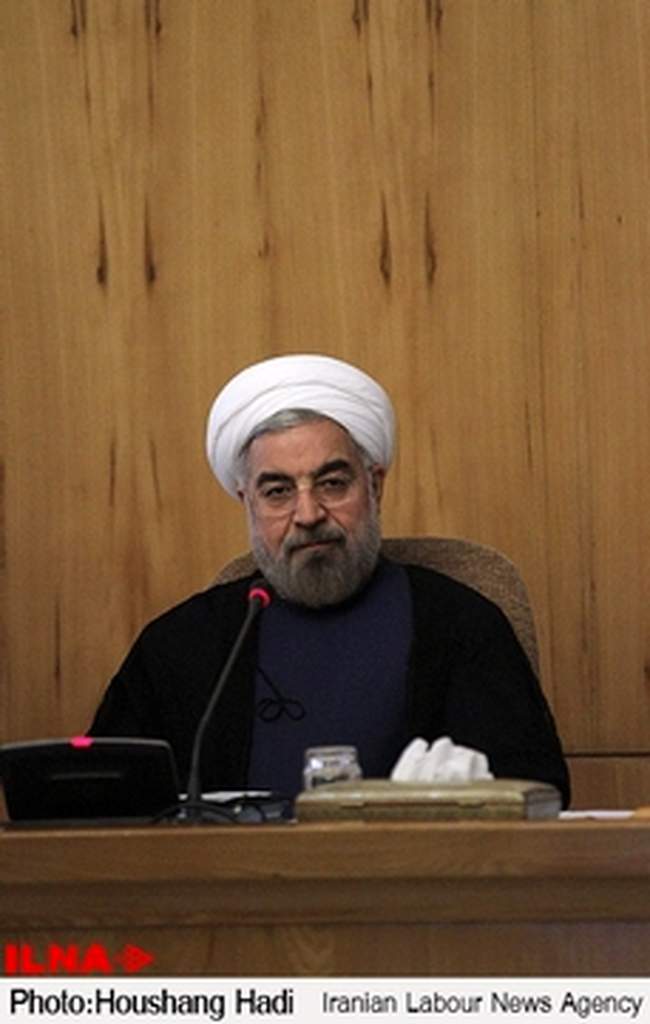 در حاشیه‌ی جلسه هیات دولت