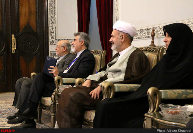 دیدار رییس جمهوری اتریش با آیت الله‌هاشمی رفسنجانی رییس مجمع تشخیص مصلحت نظام 