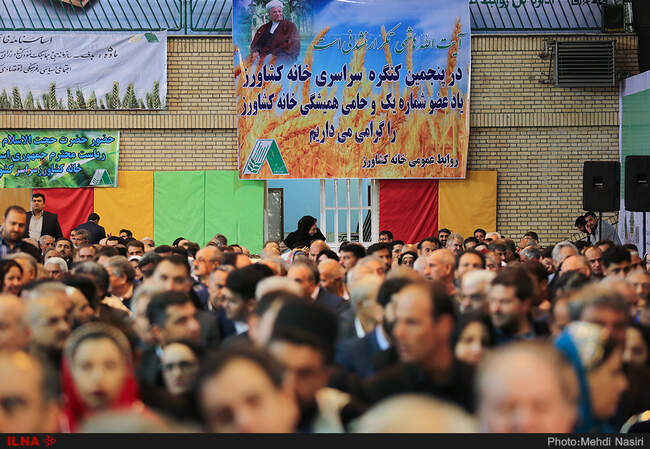 پنجمین کنگره سراسری خانه کشاورز با حضور رئیس جمهور