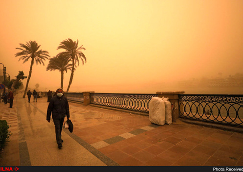 مصر در تصرف طوفان شن