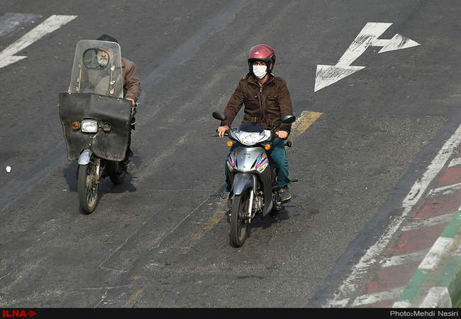 آلودگی امروز هوای تهران