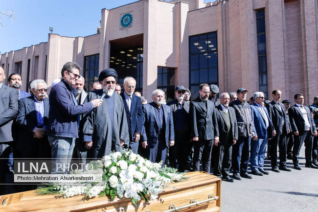 مراسم تشییع پیکر عبدالمجید ارفعی