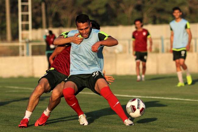 گزارش تصویری تمرین تراکتور؛ مدافع سابق استقلال در تبریز