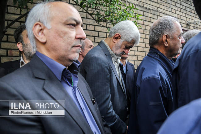 مراسم تشییع پیکر اعظم طالقانی