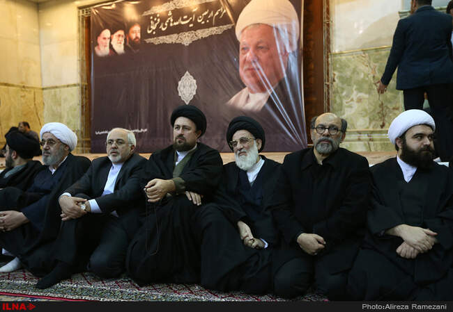 مراسم چهلمین روز درگذشت آیت‌الله اکبر هاشمی رفسنجانی