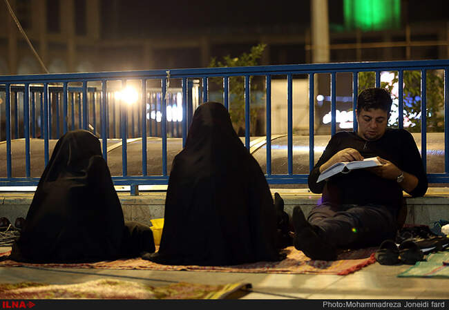  مراسم احیای شب بیست و یکم رمضان در مصلی امام خمینی (ره) تهران/1