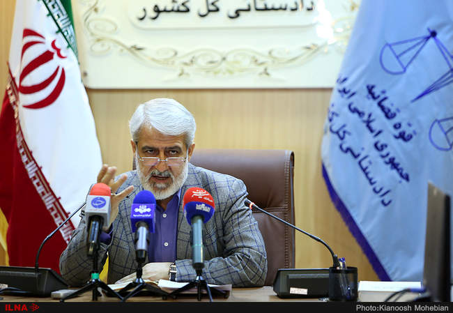 نشست خبری محمدجواد حشمتی معاون قضایی دادستان کل کشور