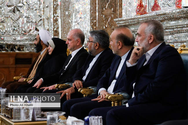 دیدار رئیس مجلس با رئیس اقلیم کردستان عراق