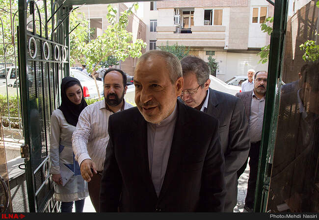 بازدید علی اصغرفانی وزیر آموزش و پرورش از ایلنا