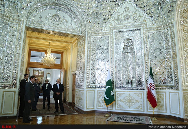 دیدار وزرای خارجه ایران و پاکستان