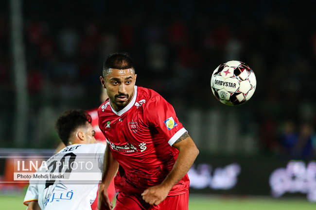دیدار تیمهای فوتبال پرسپولیس تهران و فولاد خوزستان