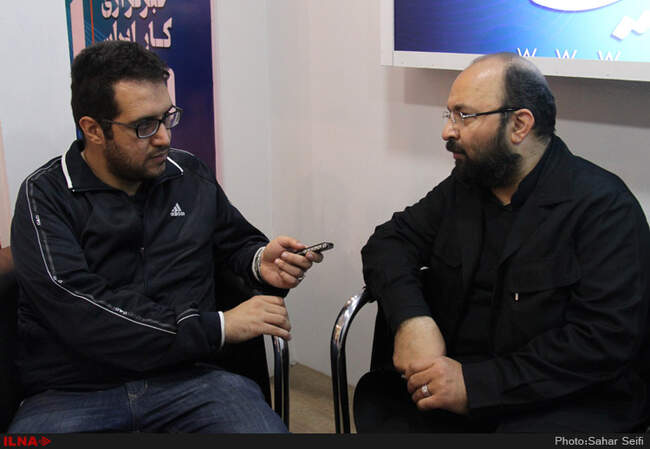 مهمانان غرفه ایلنا در هفتمین روز نمایشگاه مطبوعات و خبرگزاری‌ها/1