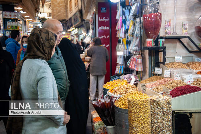  بازار تجریش تهران در آستانه شب یلدا