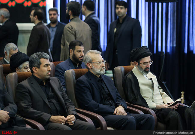 مراسم ترحیم پدر سردار سلیمانی