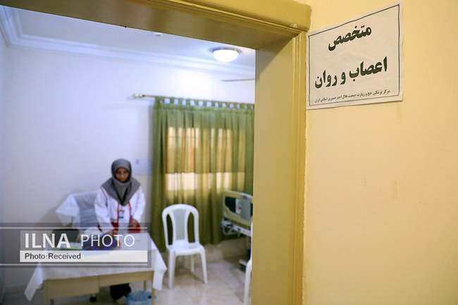  بازدید سرپرست حجاج ایرانی از زائران کشورمان و مرکز پزشکی هلال احمر د