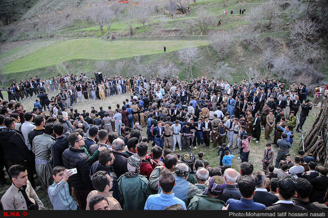 مراسم نوروز در روستای سالیان/سنندج