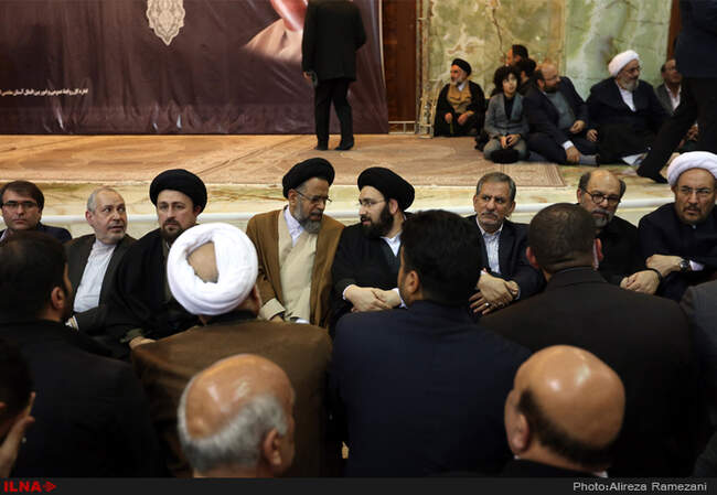 مراسم چهلمین روز درگذشت آیت‌الله اکبر هاشمی رفسنجانی