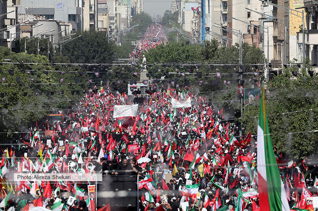 مراسم تشییع پیکر مطهر رهبر شهید انقلاب / 2