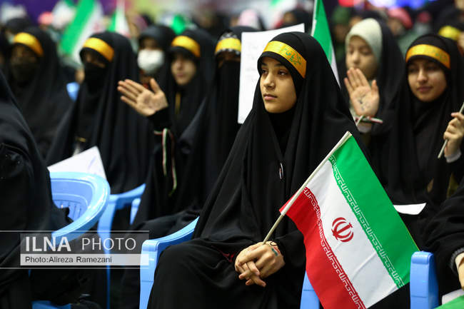 اجتماع دختران حاج قاسم