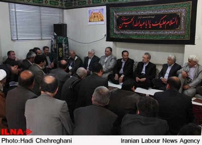 دیدار رئیس مجلس با هئیت رئیسه اتاق اصناف قم