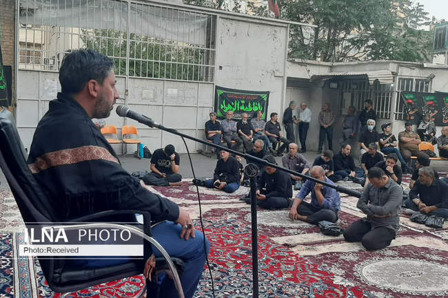 مراسم دومین شب از عزاداری ماه محرم در خانه کارگر