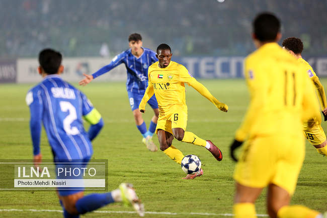 دیدار تیم ‌های فوتبال استقلال ایران و الوصل امارات
