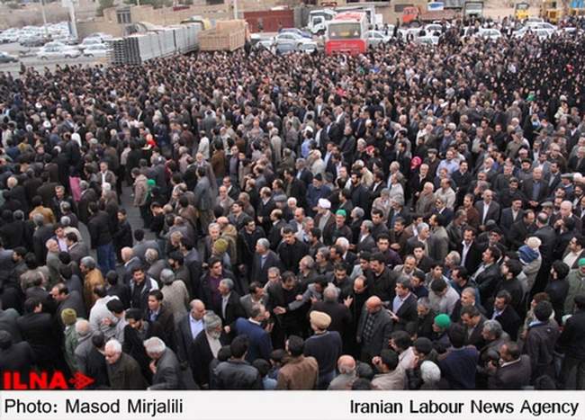 مراسم تشییع پیکر سیده فاطمه خاتمی