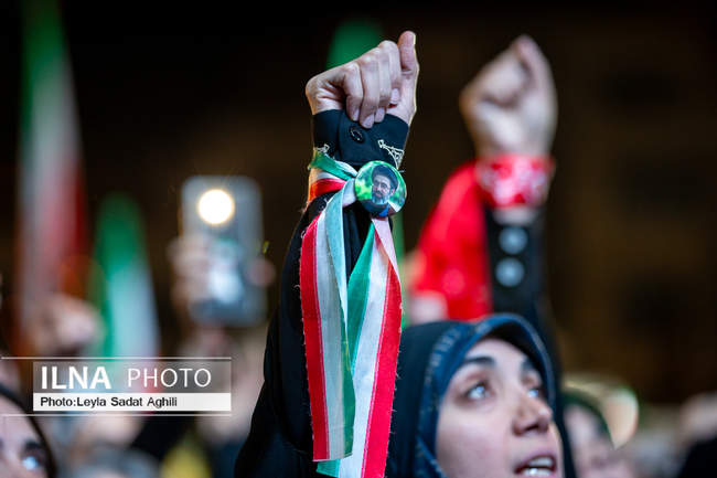 اجتماع مردمی جبهه مقاومت در تهران