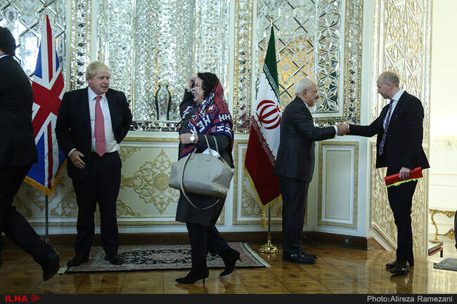 دیدار وزرای خارجه انگلیس و ایران