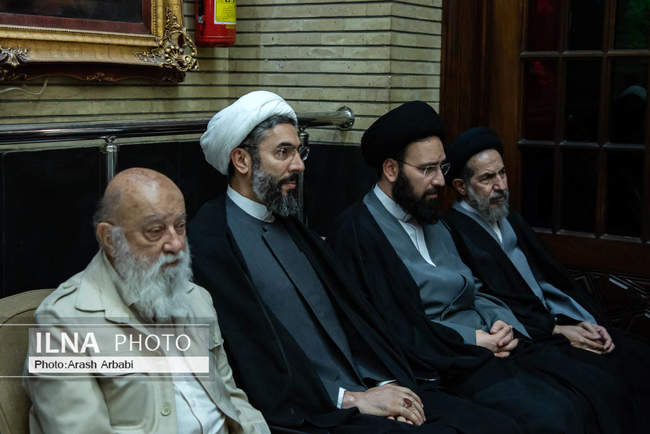 مراسم ترحیم مادر غلامعلی حداد عادل