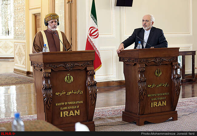 دیدار وزرای خارجه ایران و عمان