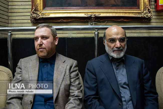 مراسم ترحیم مادر غلامعلی حداد عادل