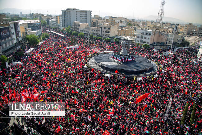 مراسم تشییع پیکر مطهر رهبر شهید انقلاب / 1