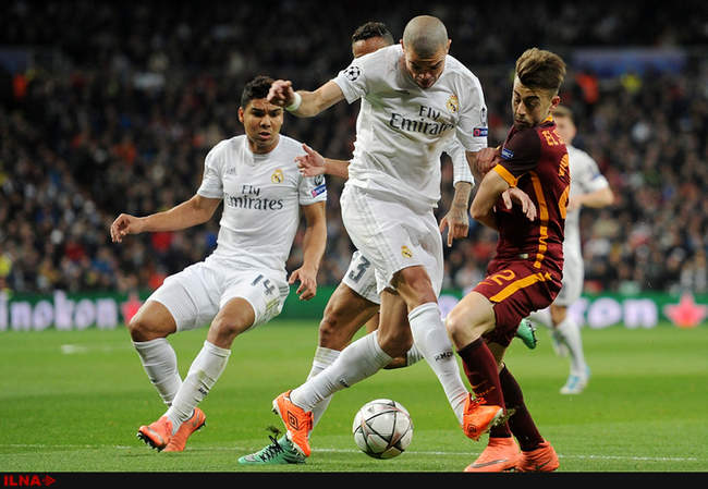 برتری رئال مادرید مقابل رم 